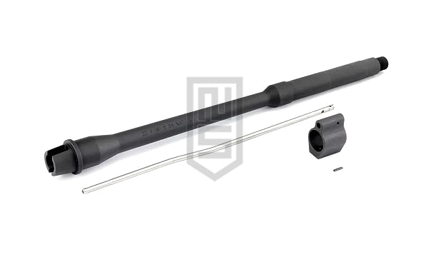 Zparts MK16 DD GOV スチール アウターバレル セット(Marui M4 MWS GBBRシリーズ 14.5")