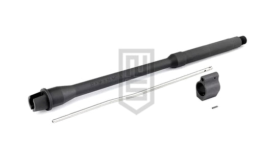 Zparts MK16 DD GOV スチール アウターバレル セット(Marui M4 MWS GBBRシリーズ 14.5")