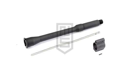 Zparts MK16 DD GOV スチール アウターバレル セット(GHK M4 GBBRシリーズ 10.3")