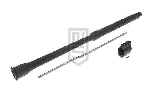 Zparts MK16 DD GOV スチール アウターバレル セット(GHK M4 GBBシリーズ 16")