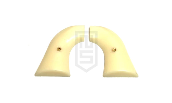 King Arms SAA .45ピースメーカー グリップ パネル - Ivory