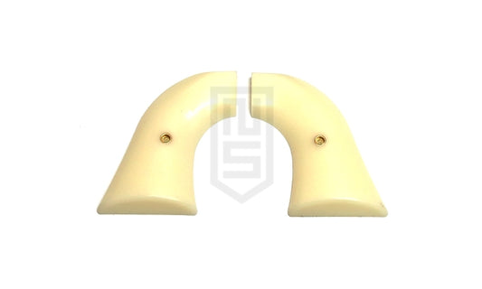 King Arms SAA .45ピースメーカー グリップ パネル - Ivory