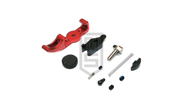 TTI Airsoft セレクター&チャージングハンドル セット(赤)