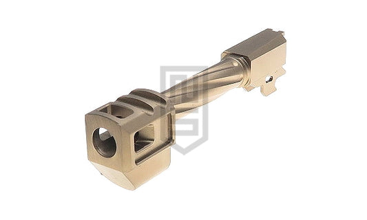 GunDay ツイスト式 アウターバレル & コンペンセイター セット(SIG / VFC M18 ブロンズ タイプB)