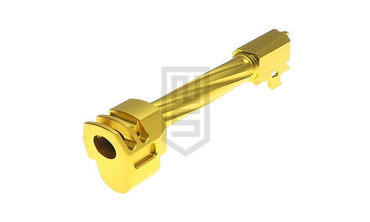 GunDay ツイスト式 アウターバレル & コンペンセイター セット(SIG / VFC M17 金色 タイプA)