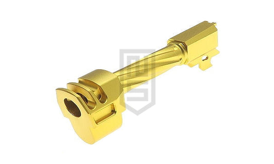 GunDay ツイスト式 アウターバレル & コンペンセイター セット(SIG / VFC M18 金色 タイプA)