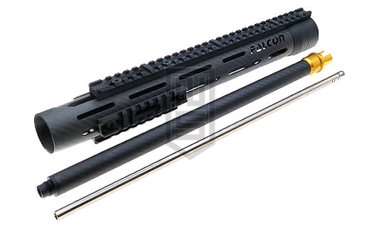 FALCON カーボンファイバー ハンドガード(MARUI M4 MWSシリーズ 14")