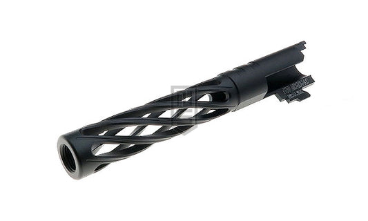 DR.BLACK Dingingタイプ スーパーホロウ アルミ製 アウターバレル(TM Hi-CAPA 5.1シリーズ ブラック)