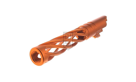 DR.BLACK Dingingタイプ スーパーホロウ アルミ製 アウターバレル(TM Hi-CAPA 5.1シリーズ オレンジ)