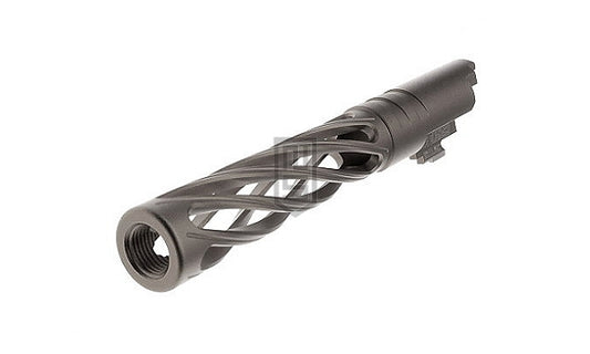 DR.BLACK Dingingタイプ スーパーホロウ アルミ製 アウターバレル(TM Hi-CAPA 5.1シリーズ タン色)