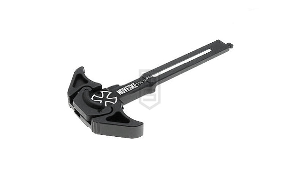 Zparts MARUI M4次世代用 N仕様 5.56スーパーバッドアスエアボーン チャージングハンドル - 黒