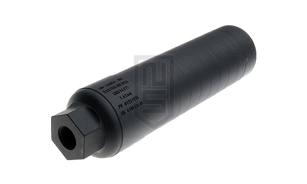 GunDay Airsoft MPX / MCXシリーズ用 S仕様 サイレンサー(14mm)- 黒