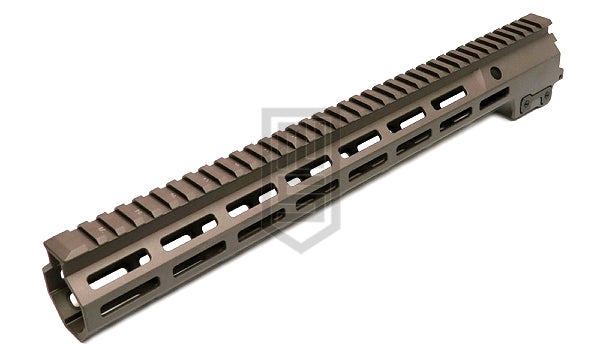 Zparts MK16 SMR ハンドガード(MARUI M4 GBBRシリーズ 15" タン色 Zpartsアウターバレル必要)