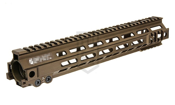 Zparts MK4 SMR ハンドガード(MARUI M4 GBBRシリーズ 13" タン色 Zpartsアウターバレル必要)