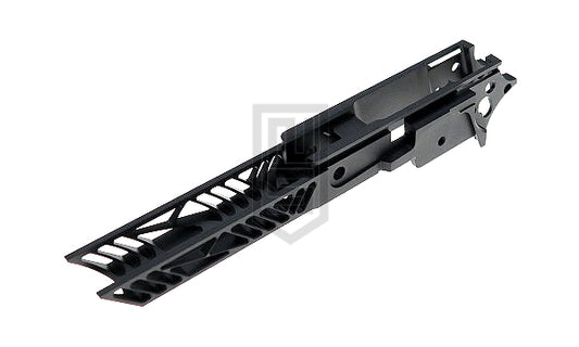 DR.BLACK マルイ Hi-CAPA 5.1用 CNCアルミフレーム Type F-01 -ブラック