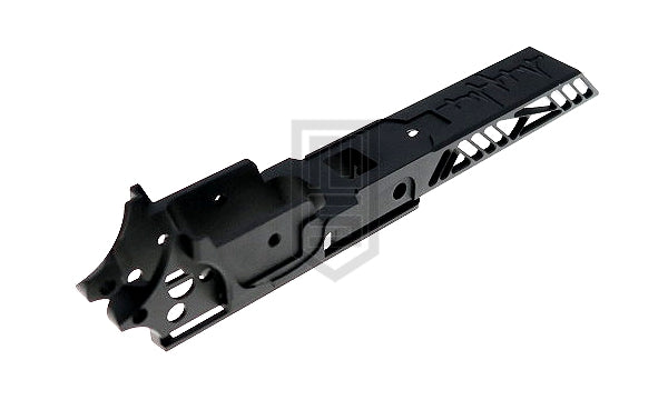 DR.BLACK マルイ Hi-CAPA 5.1用 CNCアルミフレーム Type F-01 -ブラック