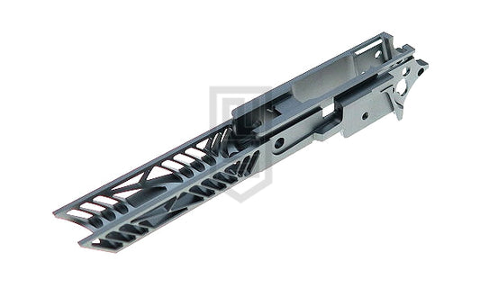 DR.BLACK マルイ Hi-CAPA 5.1用 CNCアルミフレーム Type F-01 -グレー