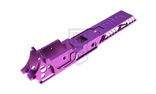 DR.BLACK マルイ Hi-CAPA 5.1用 CNCアルミフレーム Type F-01 -パープル