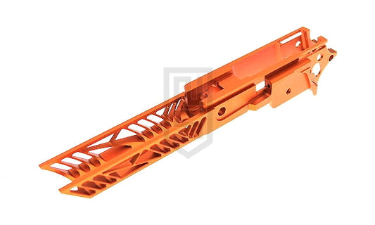 DR.BLACK マルイ Hi-CAPA 5.1用 CNCアルミフレーム Type F-01 -オレンジ