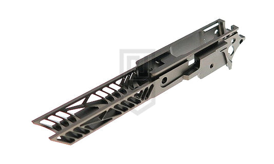 DR.BLACK マルイ Hi-CAPA 5.1用 CNCアルミフレーム Type F-01 -タン色