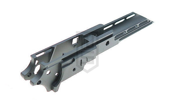 DR.BLACK マルイ Hi-CAPA 5.1用 CNCアルミフレーム Type F-02 -グレー
