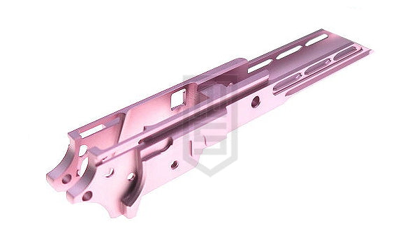 DR.BLACK マルイ Hi-CAPA 5.1用 CNCアルミフレーム Type F-02 -ピンク