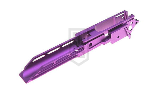 DR.BLACK マルイ Hi-CAPA 5.1用 CNCアルミフレーム Type F-02 -パープル