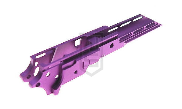 DR.BLACK マルイ Hi-CAPA 5.1用 CNCアルミフレーム Type F-02 -パープル