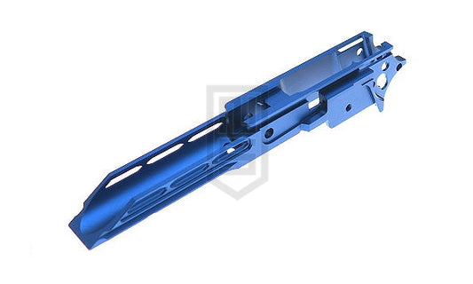 DR.BLACK マルイ Hi-CAPA 5.1用 CNCアルミフレーム Type F-02 -ブルー