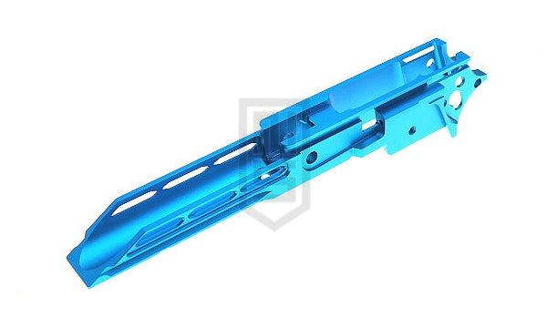 DR.BLACK マルイ Hi-CAPA 5.1用 CNCアルミフレーム Type F-02 -アクア