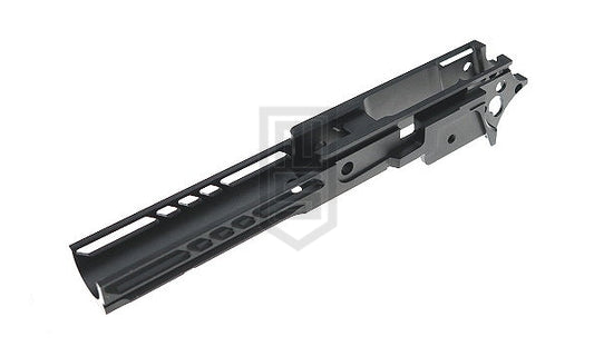 DR.BLACK マルイ Hi-CAPA 5.1用 CNCアルミフレーム Type F-03 -ブラック