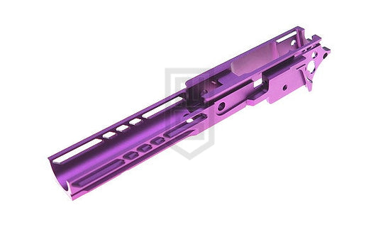 DR.BLACK マルイ Hi-CAPA 5.1用 CNCアルミフレーム Type F-03  -パープル
