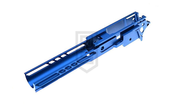 DR.BLACK マルイ Hi-CAPA 5.1用 CNCアルミフレーム Type F-03 -ブルー