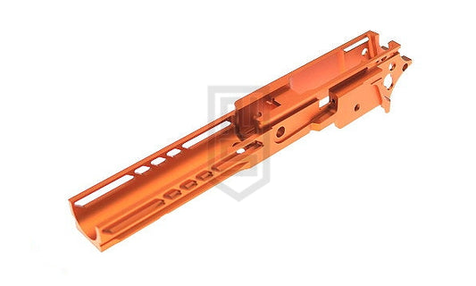 DR.BLACK マルイ Hi-CAPA 5.1用 CNCアルミフレーム Type F-03 -オレンジ