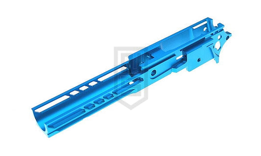 DR.BLACK マルイ Hi-CAPA 5.1用 CNCアルミフレーム Type F-03 -アクア