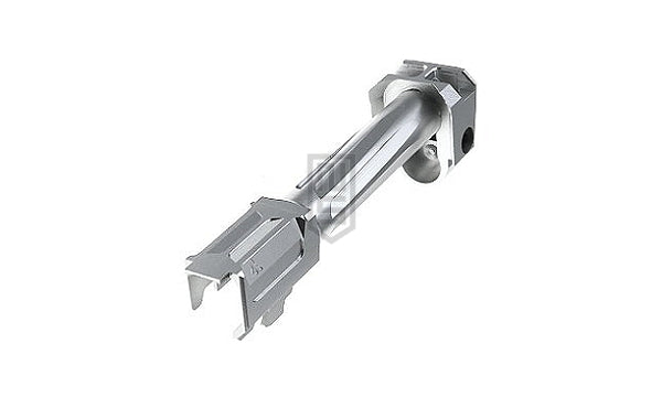 GunDay ツイスト式 アウターバレル & コンペンセイター セット(Umarex / VFC G19X G45)- シルバー(お取り寄)