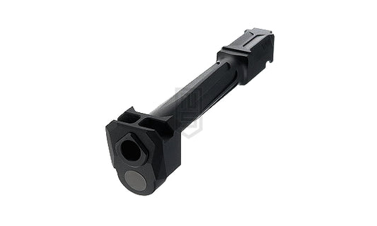 GunDay Umarex / VFC G17 Gen5用 R仕様 ツイスト式 アウターバレル & コンペンセイター セット(14mm)- 黒