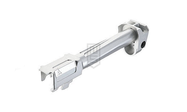 GunDay Umarex / VFC G17 Gen5用 R仕様 ツイスト式 アウターバレル & コンペンセイター セット(14mm)- シルバー