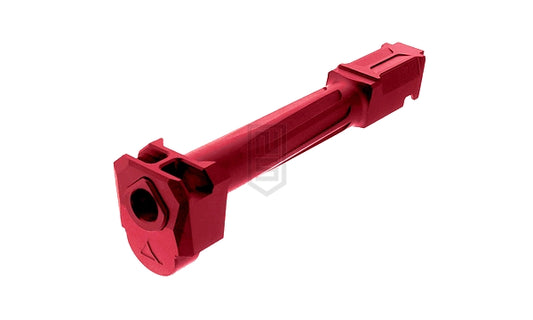 GunDay Umarex / VFC G17 Gen5用 R仕様 ツイスト式 アウターバレル & コンペンセイター セット(14mm)- レット(お取り寄)