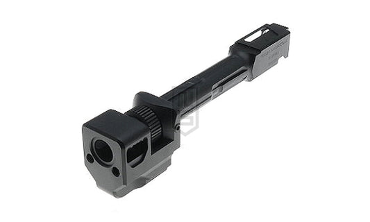 Pro-Arms Umarex / VFC G19X / G19 Gen4 / G45用 アウターバレル&コンペンセイターセット(14mm)- 黒