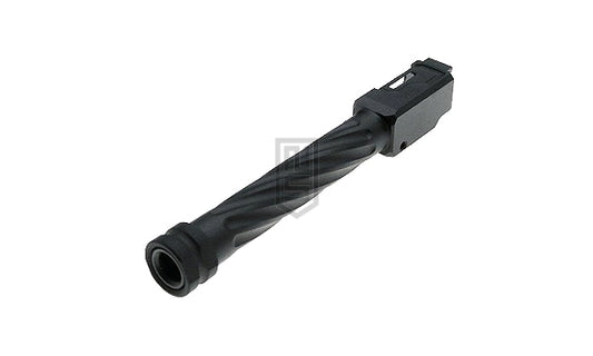 TTI Airsoft TM G17 Gen3 / WE Gシリーズ用 固定式アウターバレル(タイプA)- 黒