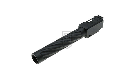 TTI Airsoft TM G17 Gen3 / WE Gシリーズ用 固定式アウターバレル(タイプB)- 黒