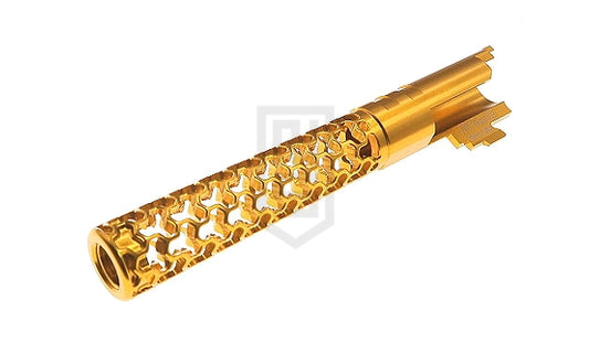 DR.BLACK TM Hi-CAPA 5.1シリーズ用 GEMOアルミアウターバレル - ゴールド