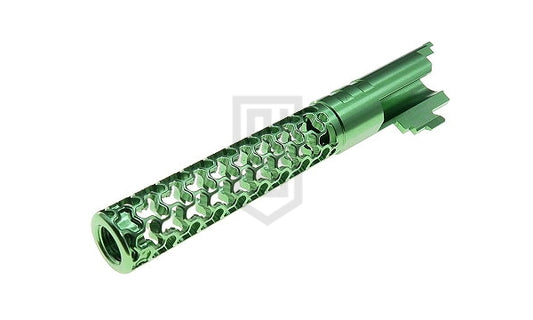 DR.BLACK TM Hi-CAPA 5.1シリーズ用 GEMOアルミアウターバレル - グリーン