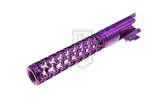 DR.BLACK TM Hi-CAPA 5.1シリーズ用 GEMOアルミアウターバレル - パープル