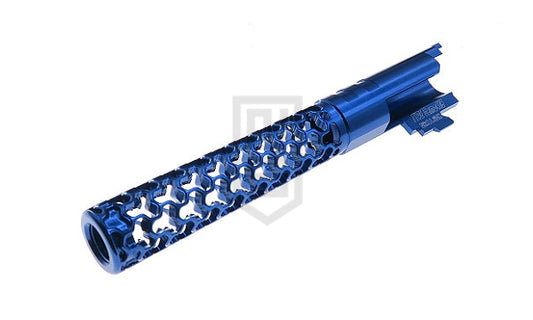 DR.BLACK TM Hi-CAPA 5.1シリーズ用 GEMOアルミアウターバレル - ブルー