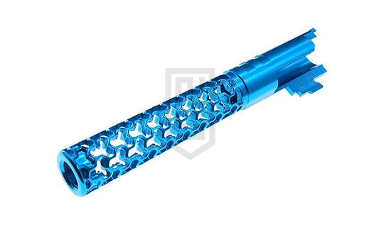 DR.BLACK TM Hi-CAPA 5.1シリーズ用 GEMOアルミアウターバレル - アクア