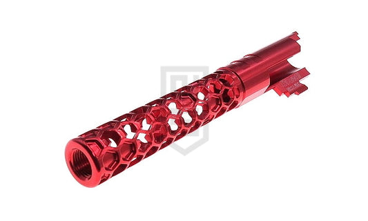 DR.BLACK TM Hi-CAPA 5.1シリーズ用 FAVOSアルミアウターバレル - レット