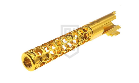 DR.BLACK TM Hi-CAPA 5.1シリーズ用 FAVOSアルミアウターバレル - ゴールド