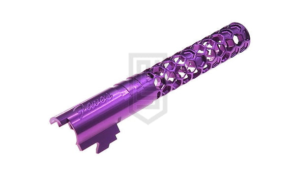 DR.BLACK TM Hi-CAPA 5.1シリーズ用 FAVOSアルミアウターバレル - パープル